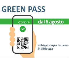 ACCESSO ALLA BIBLIOTECA COMUNALE VILLA RAGGIO – OBBLIGO “GREEN PASS”